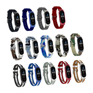 IVANHOE – <span class=keywords><strong>Bracelet</strong></span> en toile coloré pour Xiaomi <span class=keywords><strong>Mi</strong></span> <span class=keywords><strong>Band</strong></span> 6, accessoire pour <span class=keywords><strong>Mi</strong></span> <span class=keywords><strong>Band</strong></span> <span class=keywords><strong>5</strong></span> - Product Image 2