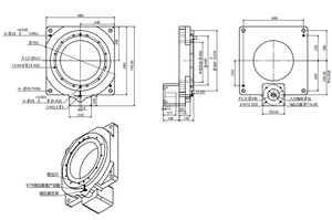 Systèmes de découpe de précision Boîte de vitesses planétaire Plateforme rotative creuse Ultra-stable Rapport 1:10 - Product Image 2