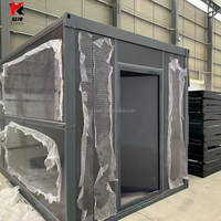 Maison préfabriquée contemporaine en acier et bois pliable de type Z, robuste, stable, emballée en kit, portable