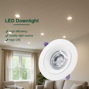 Tuoming Rotatif Rotatif Rotatif Cob 360 Degrés Anti Éblouissement Gimbal Spot Lights Led Réglable Downlights - Product Image 2