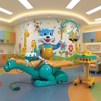 HC-L003C Unité dentaire complète pour enfants, produits dentaires pour enfants destinés aux dentistes