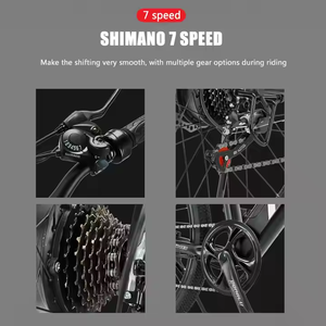 Bicicleta Eléctrica Nueva con Suspensión Completa, 48V, Bicicleta Eléctrica de Montaña Todoterreno - Product Image 6