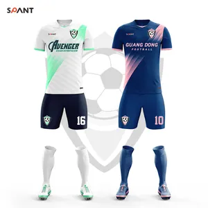 Futebol Jersey Alta Qualidade Plain Sublimation Uniforme De Futebol Barato Para Homens Em Branco Personalizado Sports Jersey Futebol