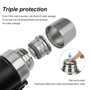 2000ML Grote Capaciteit Dubbelwandige RVS Vacuüm Geïsoleerde Camping Thermosfles - Product Image 4