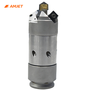 <span class=keywords><strong>Buse</strong></span> de nettoyage des égouts rotative AMJET Penetrator Pro 150-300 bar, fabriquée en alliage spécial pour le débouchage des obstructions - Product Image 2