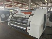 Línea de Producción de Cartón Corrugado sin Dedos, Máquina Corrugadora de Rodillos de Flauta B C E F de Una Cara para Cartón de 2 Capas