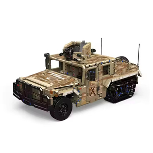 Moule King 20047 Militaire Humee Tracked Building Block 2094pcs Technicales Army Serive Vehicle Bricks with Motor Drive - Product Image 4