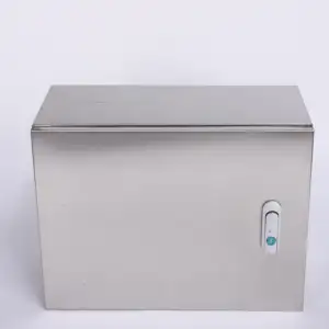 Stainless Box 304 /316 Modular Enclosure Box Cases Housing IP55 Distribution Box In Stainless Steel