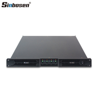 Kit amplificateur de puissance professionnel classe d 1 U Pro-club Chine amplificateur Smps haut de gamme 4ch Hifi stéréo gamme complète