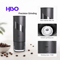 Cafetière portable, fonctionnement à moins de 75 dB, boîtier en ABS, réservoir de 0,5 L, plus de 15 tasses par réservoir, pour camping-car, pêche, voyages et usage quotidien