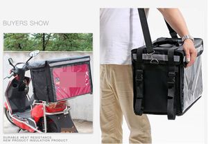 Vente d'usine - Sac isotherme personnalisé imprimé pour la livraison de nourriture - Garde au chaud et est imperméable - Product Image 3