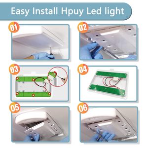 Ampoule LED pour réfrigérateur W11527432 W11387579 W11042554 W10866538, remplacement pour l'éclairage intérieur du réfrigérateur - Product Image 3