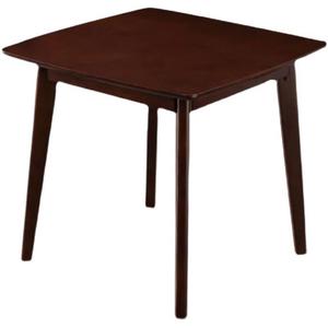 Hengke Furniture Solid Wood Square Dining <b>Table</b> 80Cm Modern Minimalist Chair Set For Small Apartment <b>Balcony</b> Use - Product Image 2