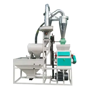 Small mini corn flour mill plant technique professional designed wheat flour mill with silos