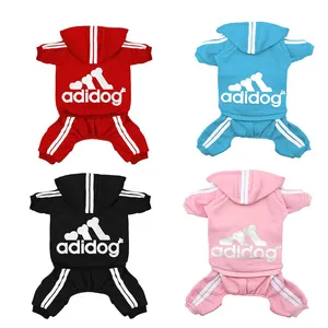 Pet Dog Clothes Spring Dog Hoodies Coat Letter Cute Small Dogs Chihuahua Pug Yorkshire Puppy Pet Hoodie Cat Clothing Cat Clothes