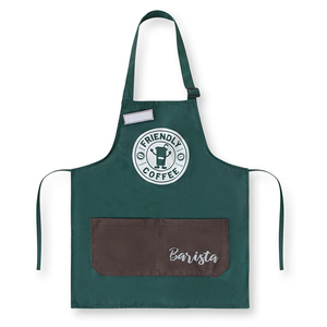 Garçons filles <span class=keywords><strong>Restaurant</strong></span> Bar uniformes café Polyester réglable Barista personnel vêtements de travail cuisine tablier de cuisine - Product Image 4