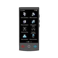Dispositif de traduction intelligent multilingue T26 prenant en charge 138 langues, votre outil de traduction simultanée en temps réel ultime, en métal