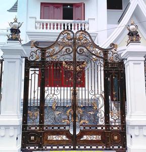 Elegante Puerta de Hierro Forjado de Estilo Francés con Acabado Multicolor y Servicio Técnico - Product Image 1