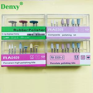 Pietra di lucidatura composita dentale Denxy per Handpiece a bassa velocità contrangolo Kit RA 0309 lucidatrici in Silicone ceramico - Product Image 6