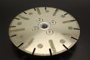 5 "x 7/8"-20mm-5/8' diamante galvanizadas hoja de sierra para mármol ágata ónix vidrio <span class=keywords><strong>y</strong></span> otros piedras Naturales - Product Image 5