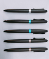 Stylo en métal au design moderne avec encre, ensemble de luxe, mini stylo exécutif en métal avec boîte cadeau et étui, meilleur cadeau pour les affaires et les mariages