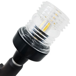 Lampe LED verticale réglable à ancrage 6 pouces, orientable à 360 degrés, avec support en aluminium pour bateau et yacht, pour modernisation et rénovation - Product Image 4