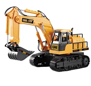 2020 新款遥控卡车玩具为孩子 1: 22 规模 RC 挖掘机型号 2.4 克 RC 施工车辆 RC 挖掘机玩具出售