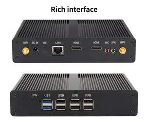 מפעל X86 pfsense J1900 ענן barebone מיני מחשב חלון s10