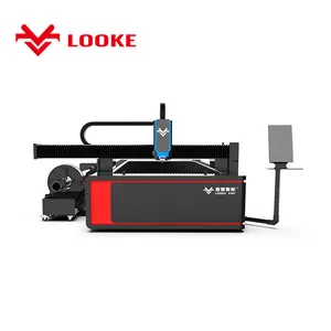 Fiber Laser Cutting Machine L-3015 4015 Raycus 1000w 2000w Metal Cutting Laser Machine For Iron Steel Aluminum Copper Plate