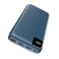 Vente chaude 10000mAh 10000mAh Business Usb 20W Charge rapide Mobile Powerbank Chargeur portable Power Bank