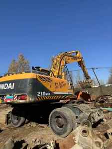 Excavadora Hyundai Usada en Excelentes Condiciones, Excavadora de Ruedas Hyundai 210, Excavadora de Ruedas de 21 Toneladas Hyundai en Venta - Product Image 2