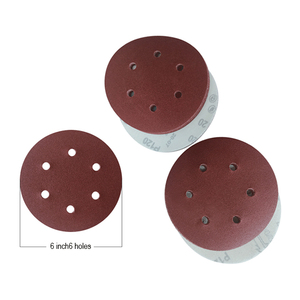 カスタマイズされたフィルムラウンド研磨紙サンドペーパー50mmカーアルミナサンディングディスク - Product Image 3