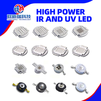 Chip LED COB de Alta Potencia de 1W 3W 5W 10W 20W 30W 50W 100W 150W 200W en Blanco Cálido, Rojo, Verde, Azul, RGB, UV, Infrarrojo IR para Crecimiento y Proyectores