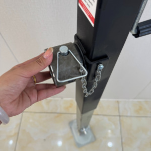 Сверхмощный 8000LBS RV прицепные домкраты, новое состояние, квадратная сварная регулируемая подножка с <span class=keywords><strong>3</strong></span> трубами и <span class=keywords><strong>2</strong></span> дорожными расстоянием - Product Image 5