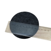 Lot de 10 patins de poussée de balle pour table de hockey sur air de borne d'arcade, 9,5 cm, 10 cm, adhésifs, souples, durables, résistants à l'usure, 100 mm, jaunes et noirs