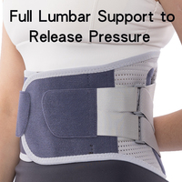 Ceinture de soutien élargie pour la protrusion du disque intervertébral lombaire, soutien lombaire pour hommes et femmes souffrant de douleurs lombaires