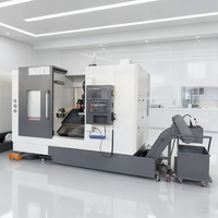 Tour CNC de haute précision TCK56, lit incliné, robuste, centre de tournage automatique, broche unique, nouveau Fanuc/Siemens/GSK