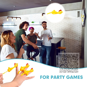 Jouet tendance : Jouets lance-pierres poulet, remplisseurs d'œufs surprise, cadeaux amusants pour enfants, cadeaux <span class=keywords><strong>de</strong></span> fête, recharge <span class=keywords><strong>de</strong></span> balles Gacha, jouet pas cher - Product Image 4