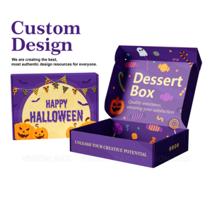 Sang trọng tùy chỉnh các tông quà tặng gửi thư bưu phẩm vận chuyển hộp giấy sóng đóng gói carton bao bì hộp các tông sóng - Product Image 5