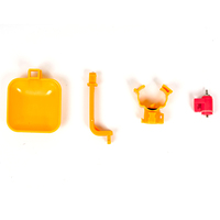 Abreuvoir automatique pour poulets en plastique à 360 degrés, facile à installer, avec gobelet