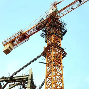 타워 크레인의 종류 중국 중고 건설 XGT6515-10s 10 톤 타워 크레인 사용 타워 크레인