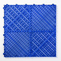 Alfombra Modular de PVC Impermeable con Sistema de Clic para Piso de Garaje Interior, Ideal para Talleres y Lavaderos de Autos