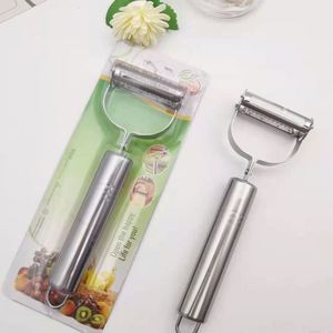 Stainless Steel Multi-function Peeler Slicer <b>Vegetable</b> <b>Fruit</b> Potato Cucumber Grater Portable Sharp Kitchen Accessories <b>Tool</b> - Product Image 3