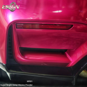 Mr81 सुपर उज्ज्वल धातु मेक्सिको पाउडर पीफ संरक्षण फिल्म स्व चिपकने वाला स्टिकर कार फिल्म - Product Image 6