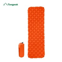Matelas de couchage gonflable EVA 5 cm avec pompe à pied intégrée, imperméable, léger et pliable pour le camping, la randonnée et la plage