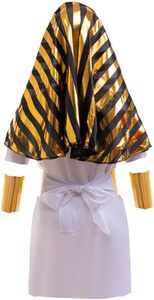 Dressy Daisy Altägyptisches Pharao-Kostümset mit Zubehör für Kleinkinder Jungen Halloween Strand 100% Baumwolle Größe 4T 12 - Product Image 2