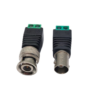 BNC Connector UTP Video Balun Connector BNC Plug DC Adapter for CCTV <b>Camera</b> - Product Image 5
