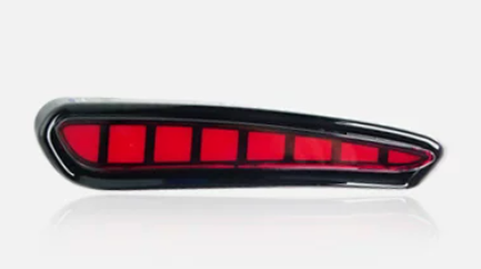 Mustang rear bumper lamp-red