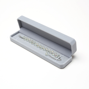 Custom Luxury Velvet Jewelry Ring Gift Box Packaging Travel <b>Case</b> Velvet <b>Earrings</b> Pendant Jewelry Boxes - Product Image 3