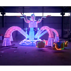 Attraction d'attraction commerciale pour enfants, produit importé de la chine, lumières de <span class=keywords><strong>parc</strong></span> d'attractions, pieuvre, à vendre, - Product Image 5